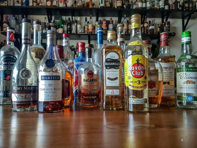 σπιτική κάβα, βασικά ποτά