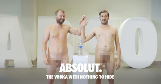 Absolut, Διαφήμιση