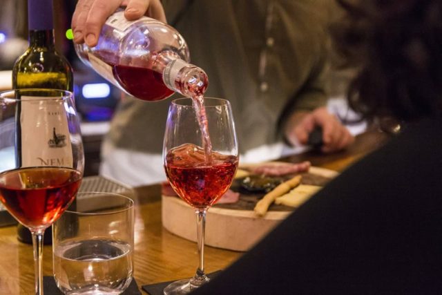 πάγος στο κρασί