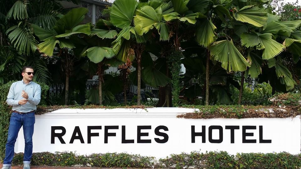 long bar, singapore sling, raffles