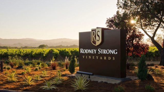 rodney strong, Καλιφόρνια