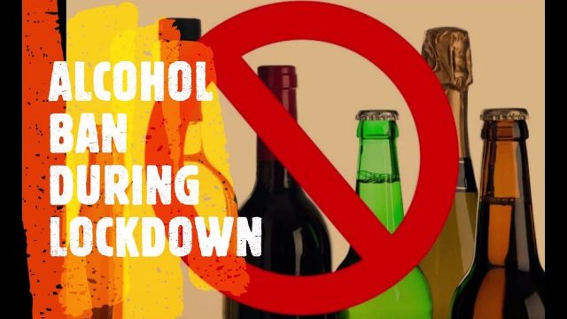 απαγόρευση του αλκοόλ