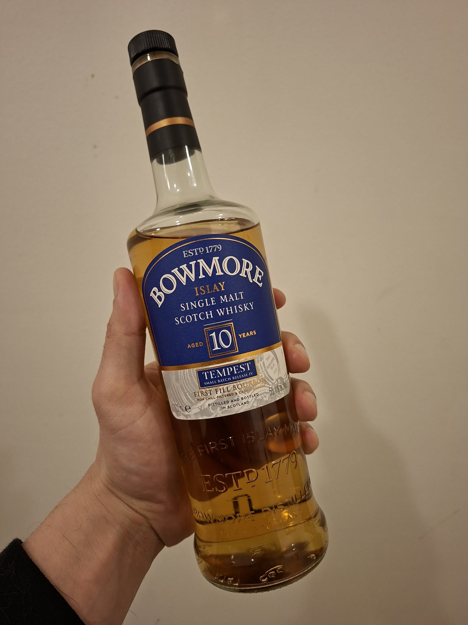 Bowmore Tempest, λίστα με ουίσκι