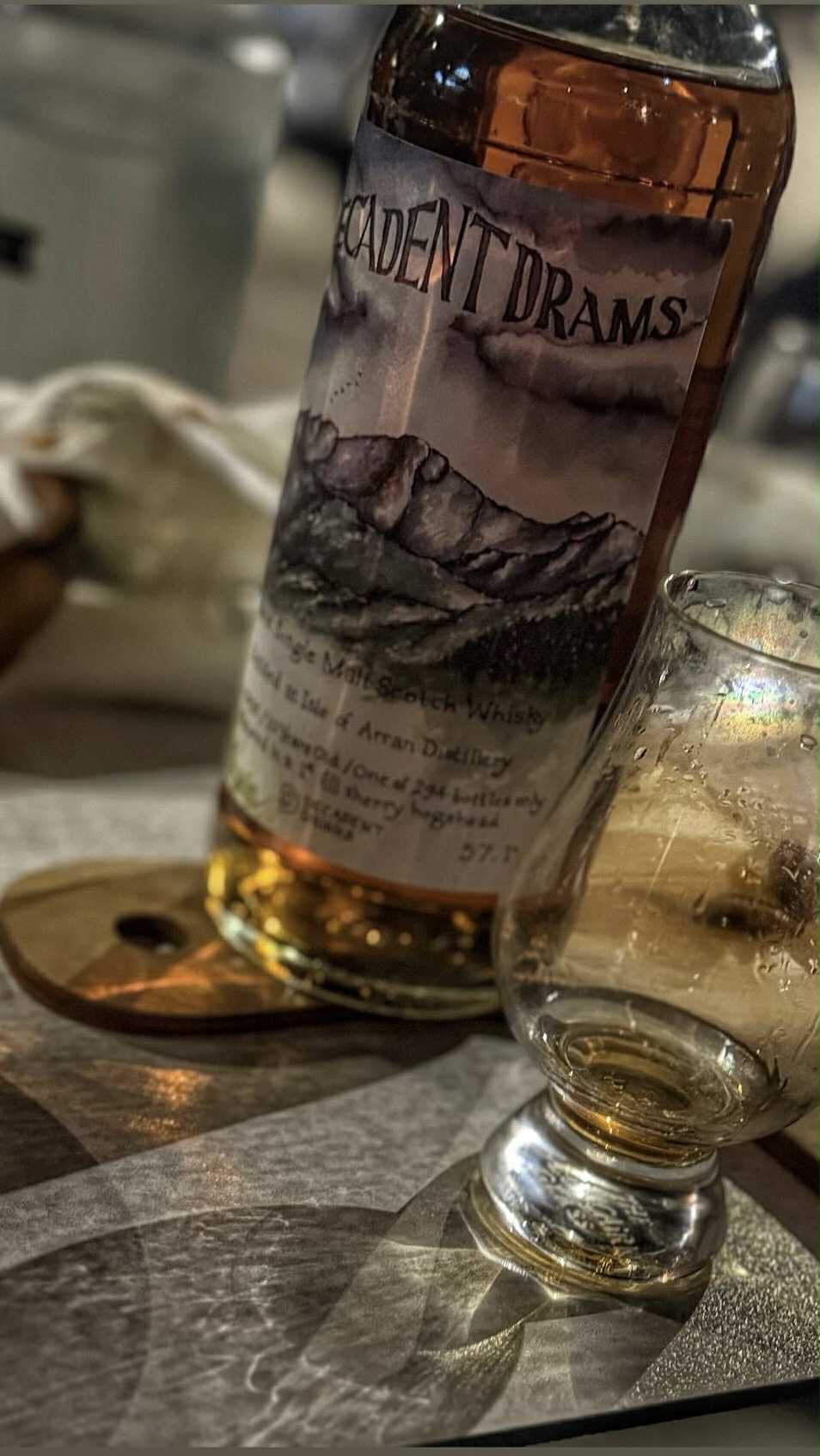 Arran 10, λίστα με ουίσκι