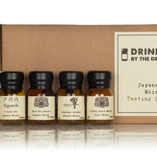 Japanese whisky tasting set, drinks by the dram