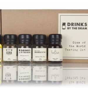 Gins of the world tasting set, drinks by the dram