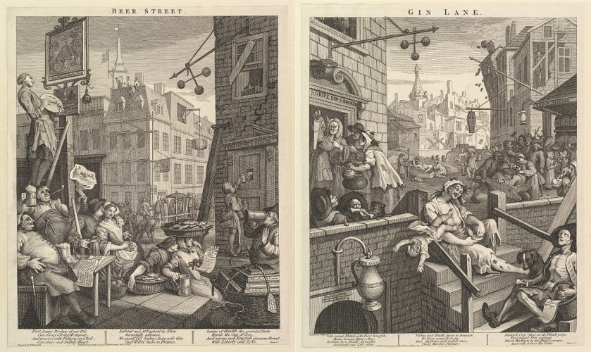 Beer Street, Gin Lane