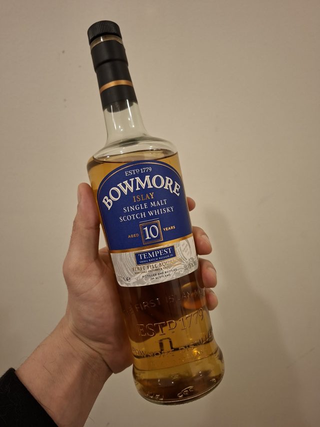 Bowmore Tempest, λίστα με ουίσκι