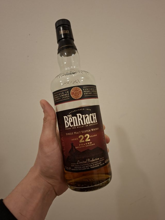 Benriach, Λίστα με ουίσκι